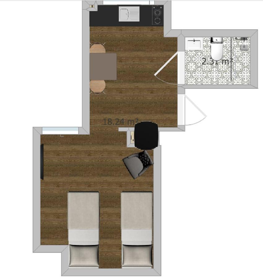 Apartmán Centre Premium Pärnu Exteriér fotografie